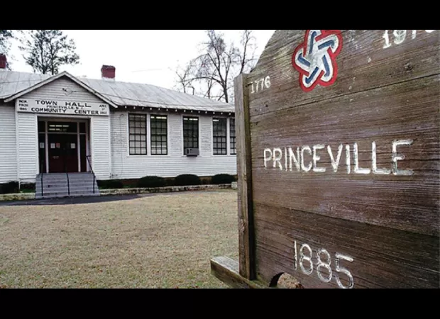 Historic black town in America at risk of flooding.