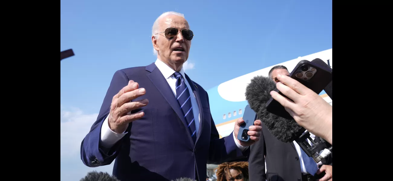 Biden admits error in saying he wanted to target Trump.