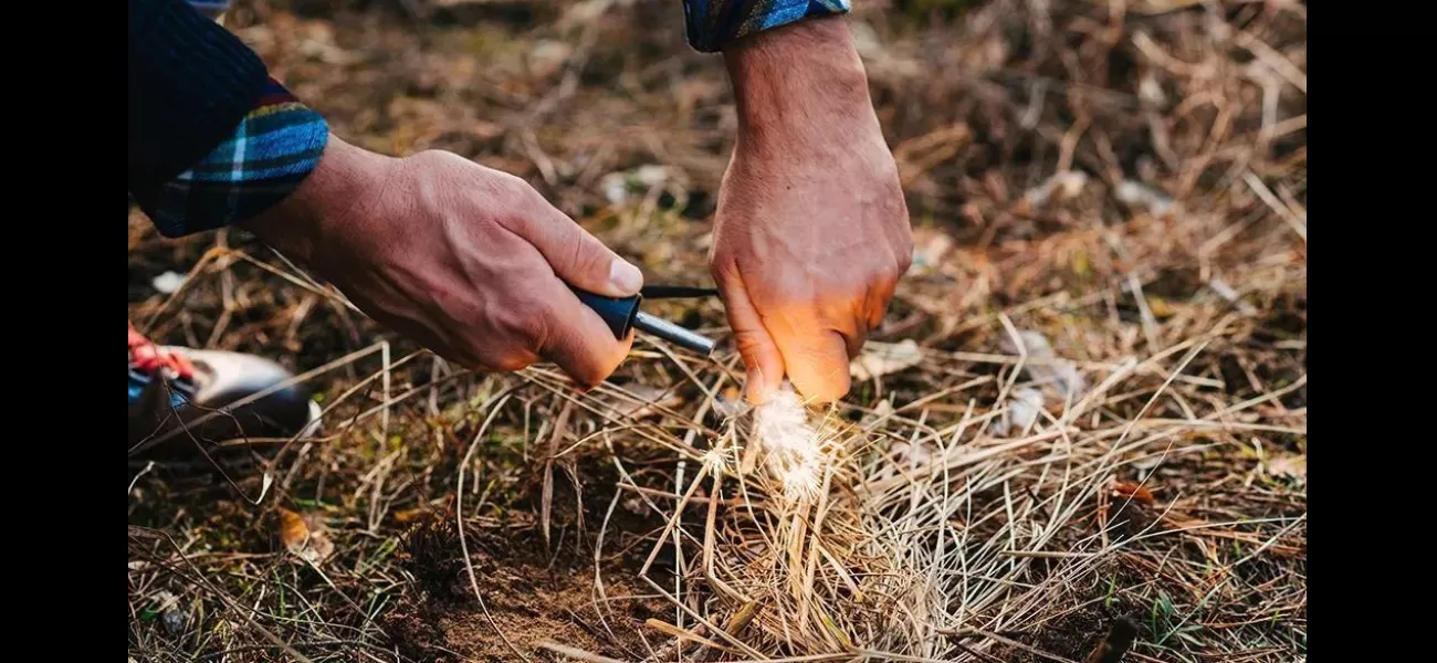 Top way to start a campfire