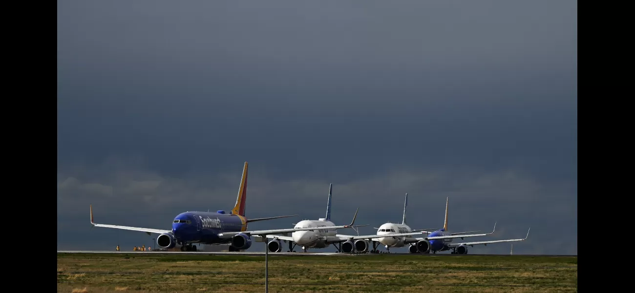 Over 700 flights at Denver International Airport are affected by thunderstorms, causing delays and cancellations.