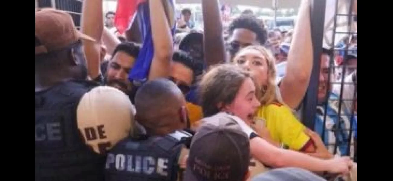 27 people were arrested during the chaotic Copa America final, including the son of a Colombian soccer official.