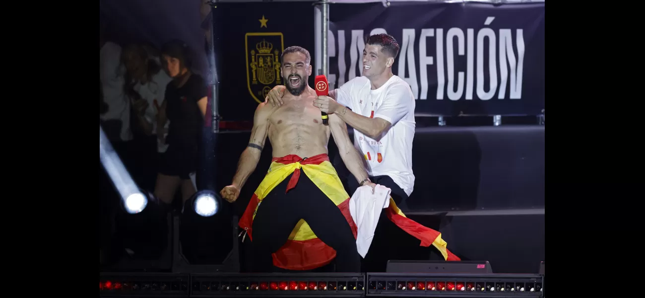 Morata criticizes Musiala during Spain's victory over England in Euro 2024.