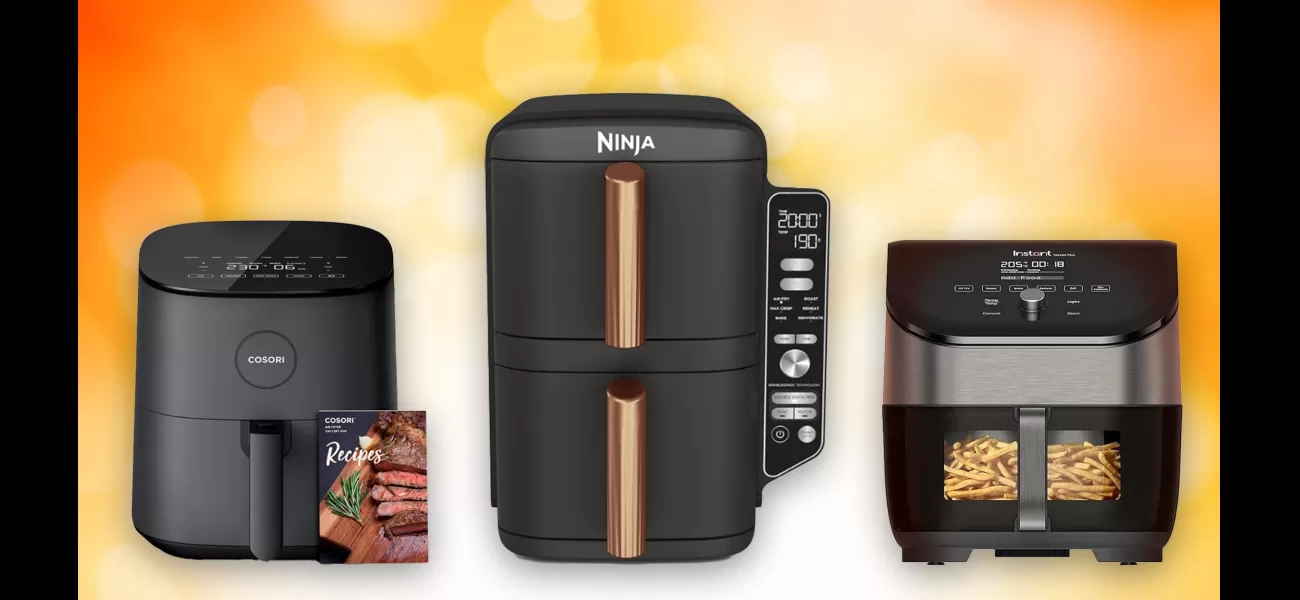 Get ready for amazing discounts on popular airfryer brands like Philips, Ninja, COSORI, and Instant during Amazon Prime Day 2024.