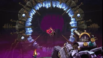 Gestalt: Steam & Cinder is a visually stunning Metroidvania game with 16-bit graphics.
