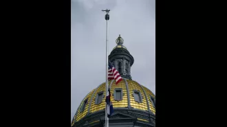 Colorado governor lowers flags for former fire chief who died in Trump attack