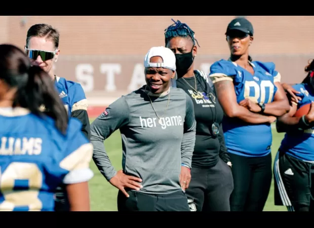 The Women's National Football Conference is talking about adding a new team in New Jersey.