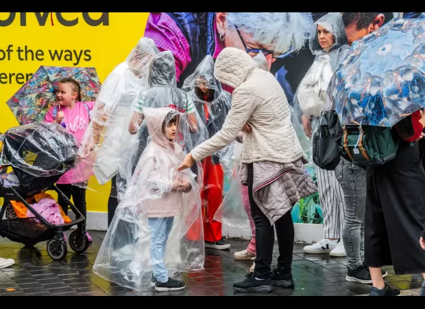 The current weather is so unusual, you might think it's not July.