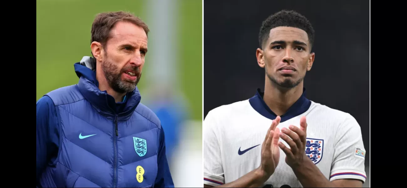 Jude Bellingham responds to news of Gareth Southgate's resignation over alleged disagreement during Euro 2024.