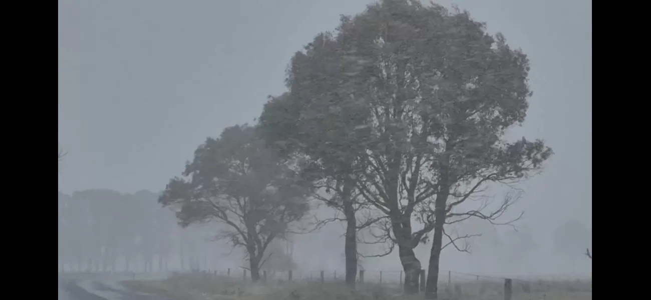 A rare snowstorm is expected to hit Queensland, with temperatures dropping drastically.