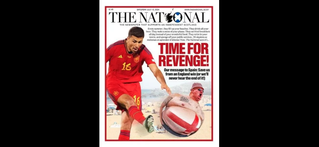 Scottish paper sorry for 'stereotypes' after backlash over front-page