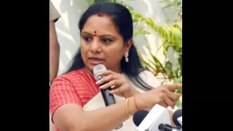 BRS leader K Kavitha was transported to DDU Hospital while in custody.