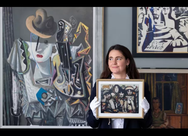 Rarely-seen pieces by two beloved Scottish artists, John Byrne and Alasdair Gray, are currently being exhibited.