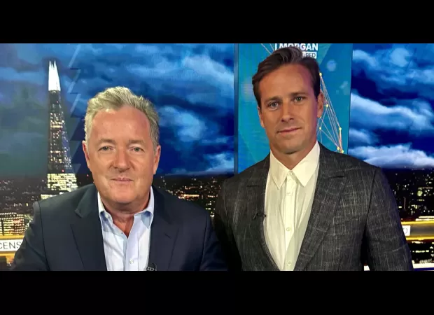 Piers Morgan hints at revealing Armie Hammer's response to cannibalism accusations in upcoming interview.