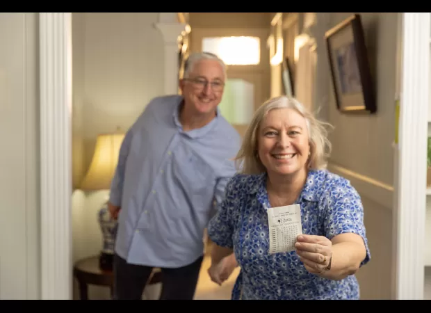 After winning $40 million in Oz Lotto, a man from Sydney will continue his daily routine of going to work.