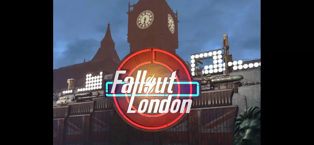 An interview about Fallout London, where the interviewer mentions that if the launch is bad, they will probably just go to bed.