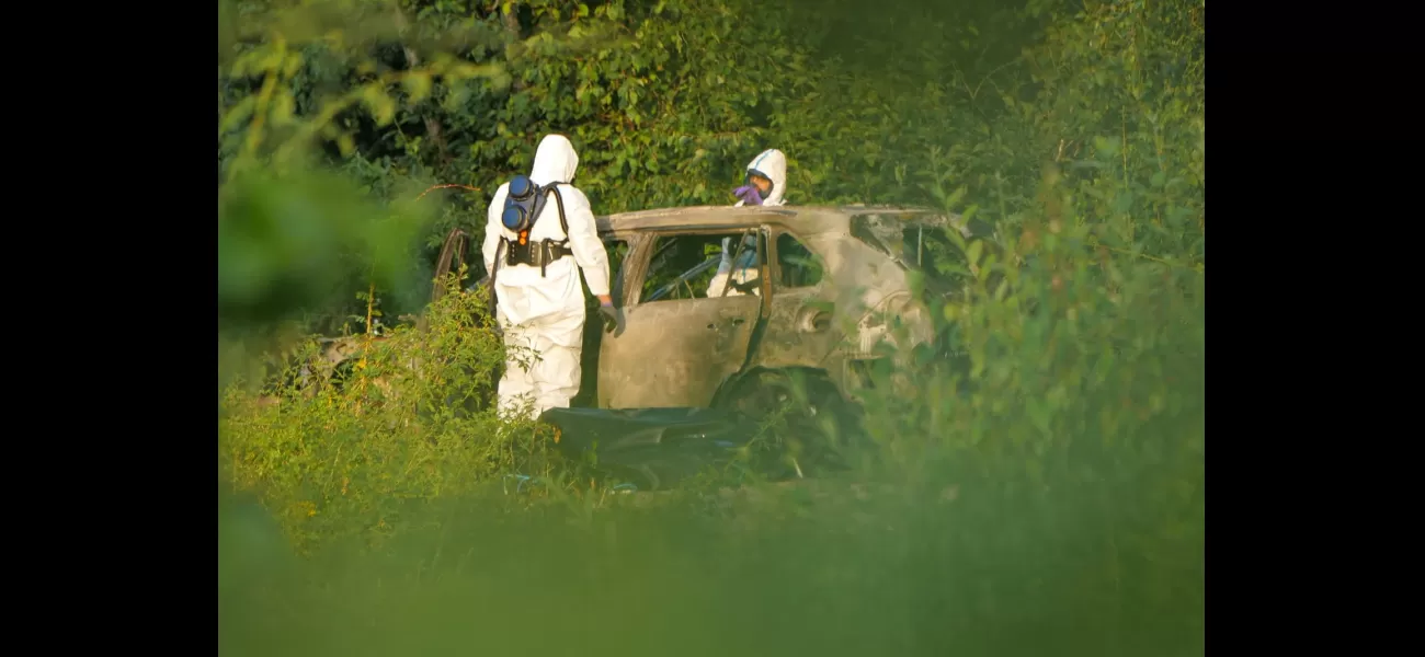 The bodies of two British men were discovered in a burned car in Sweden, the result of an apparent targeted attack by a criminal organization.
