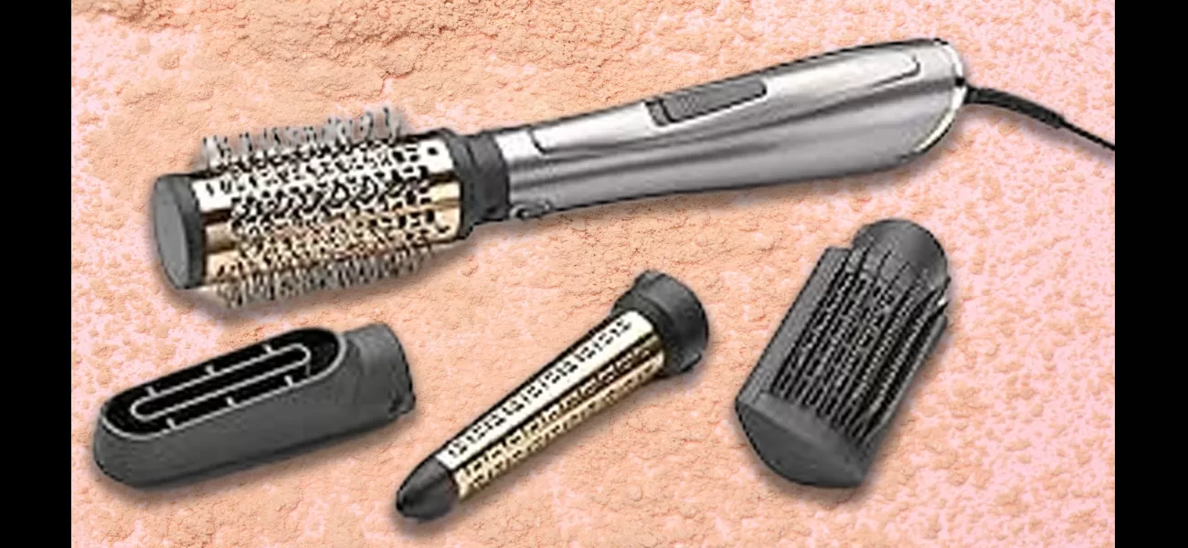 Customers love this affordable hair styler on Amazon, claiming it's a great alternative to the expensive Dyson Airwrap.