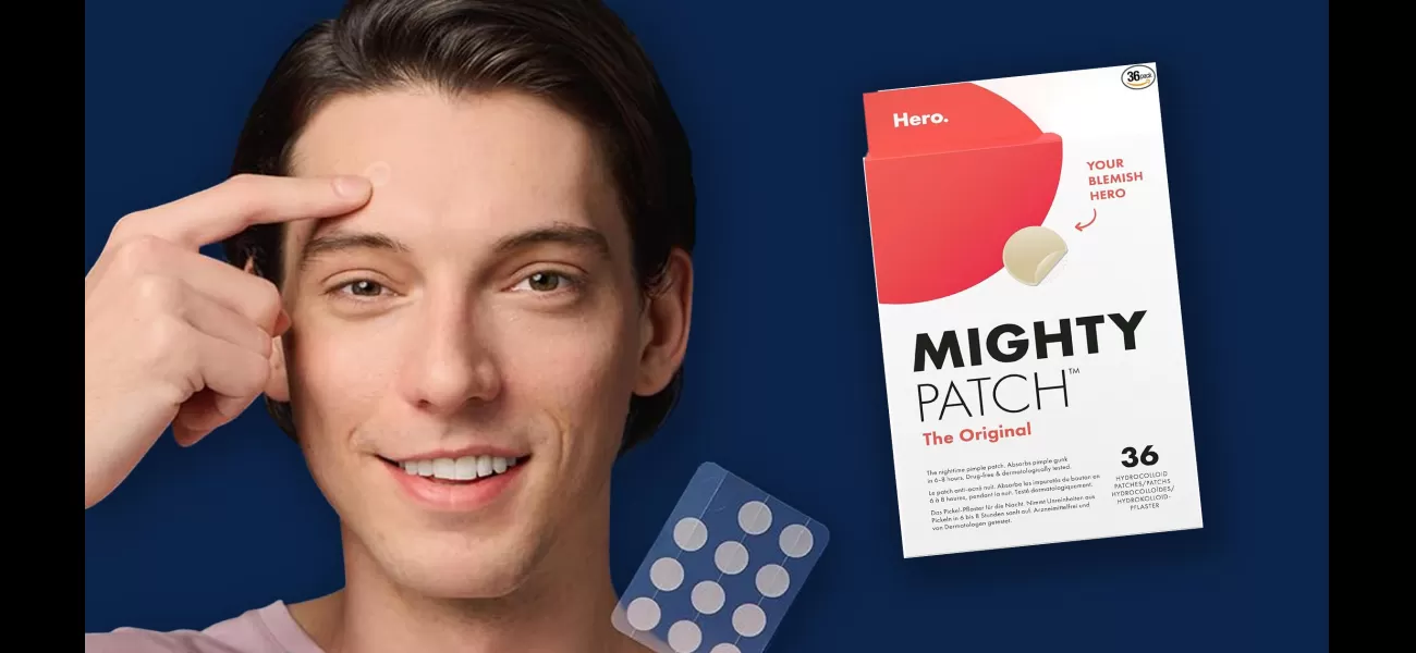 Fast-acting spot patches from Amazon on sale for under £7 during Prime Day to clear up overnight.