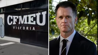 NSW Premier takes action to remove CFMEU from Labor Party due to accusations of bribery.