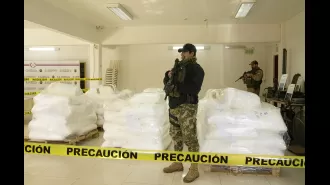A record-breaking drug bust in the country discovered four tons of cocaine hidden in sugar.