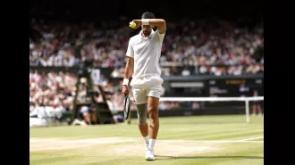 Rafael Nadal's uncle criticizes Novak Djokovic's risky Wimbledon strategy.