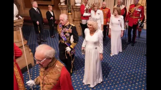 King Charles has his first King's Speech as the new Labour government begins in Parliament.