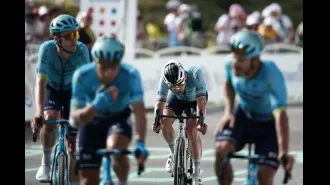 Be amazed by cycling icon Mark Cavendish's determination to complete a grueling Tour de France journey.