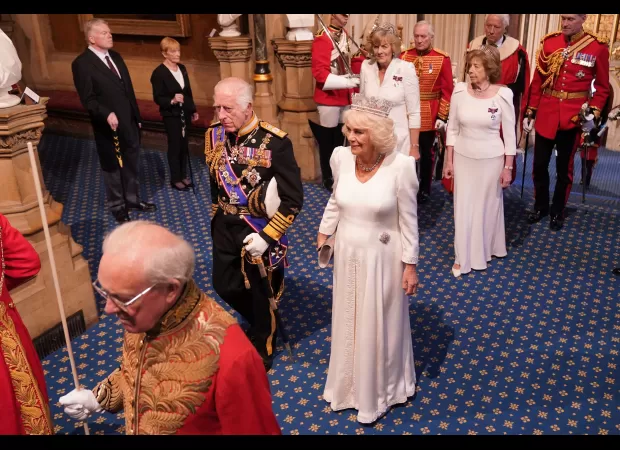 King Charles has his first King's Speech as the new Labour government begins in Parliament.