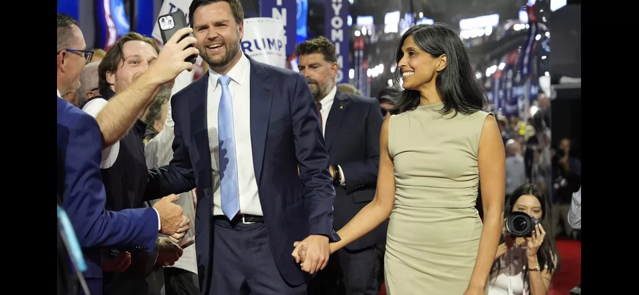 Usha Vance is a Yale law graduate and the spouse of Trump's vice presidential choice.