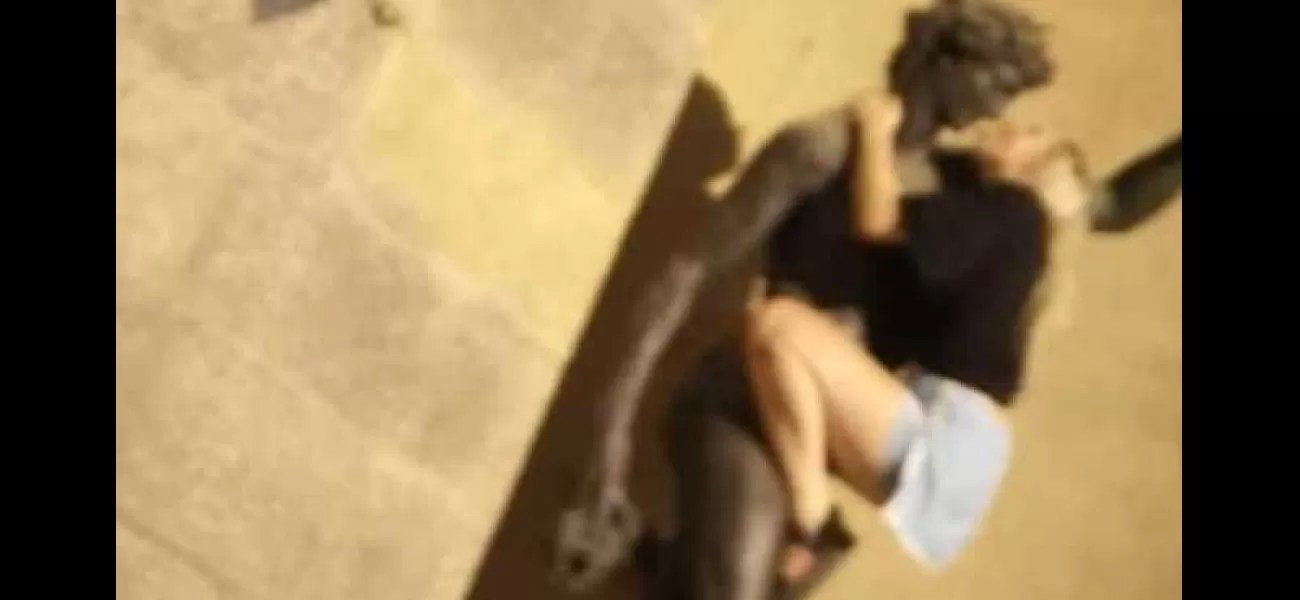 Italian authorities criticize tourist for imitating sexual actions on a statue in Florence.