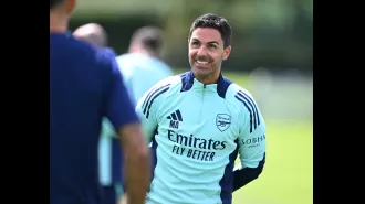 Arsenal signs young player for medical exam after finalizing deal.