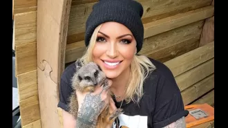 Jodie Marsh was refused a permit for a dangerous animal after bringing a meerkat to a bar.