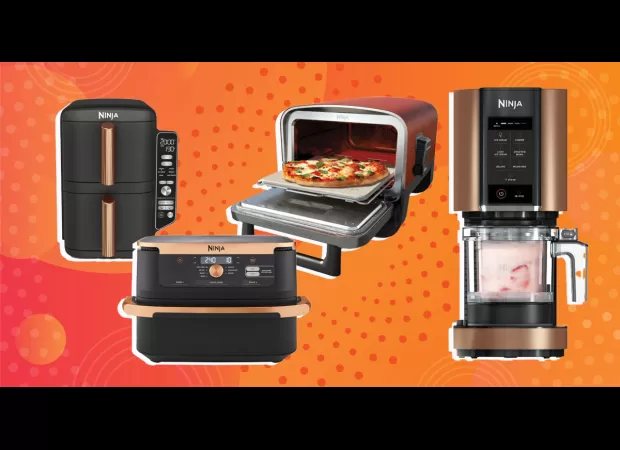 Top deals for airfryers, blenders, ice cream makers, and other kitchen appliances on Amazon Prime Day 2024 with the Ninja brand.