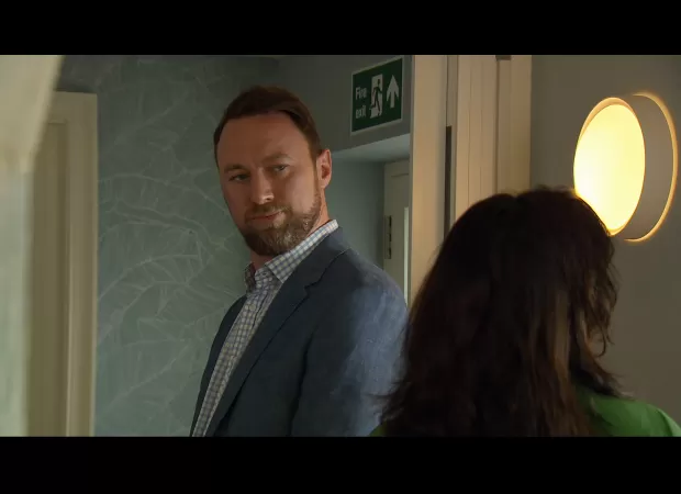 Liam from Emmerdale gets angry at a teenager and threatens to hurt him.