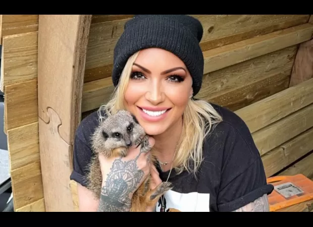 Jodie Marsh was refused a permit for a dangerous animal after bringing a meerkat to a bar.