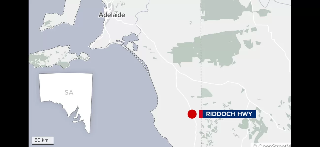 Three people severely hurt after car and truck crash on South Australian highway.