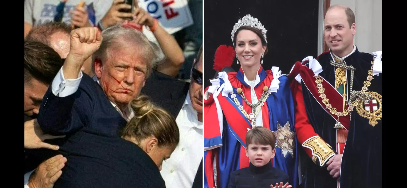 The FBI reported that the gunman who targeted Trump had researched a member of the royal family.