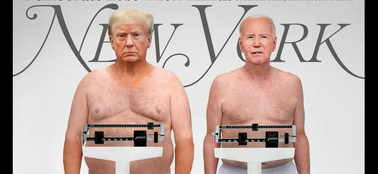 Magazine's latest cover featuring Trump and Biden has caused widespread concern.
