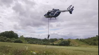 French anti-terror team getting ready for potential security risks during Olympics.