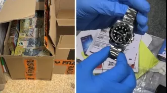 Drug traffickers lose almost three-quarters of a million dollars and expensive watches.