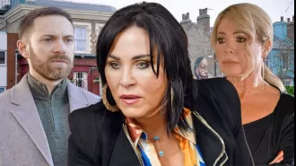 Sharon is in danger on EastEnders as Dean causes more trouble.