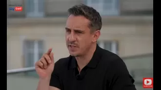 Gary Neville knew Gareth Southgate would resign as England manager at Euro 2024.