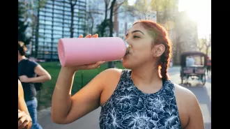In hot weather, doctor suggests drinking a surprising alternative to water (and it's not tea).