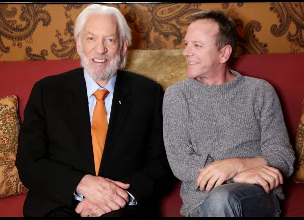 Kiefer Sutherland shares heartfelt words about his father, acknowledging his father's remarkable qualities.