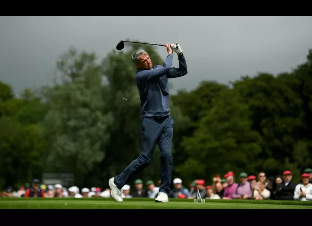 Alan Hansen spotted outside hospital after recovering from serious illness.