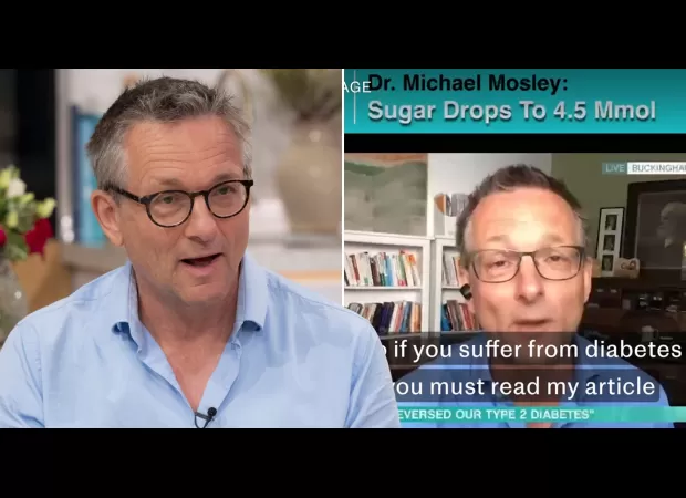 Dr. Mosley's image used in fraudulent health scams after his death through deepfakes.