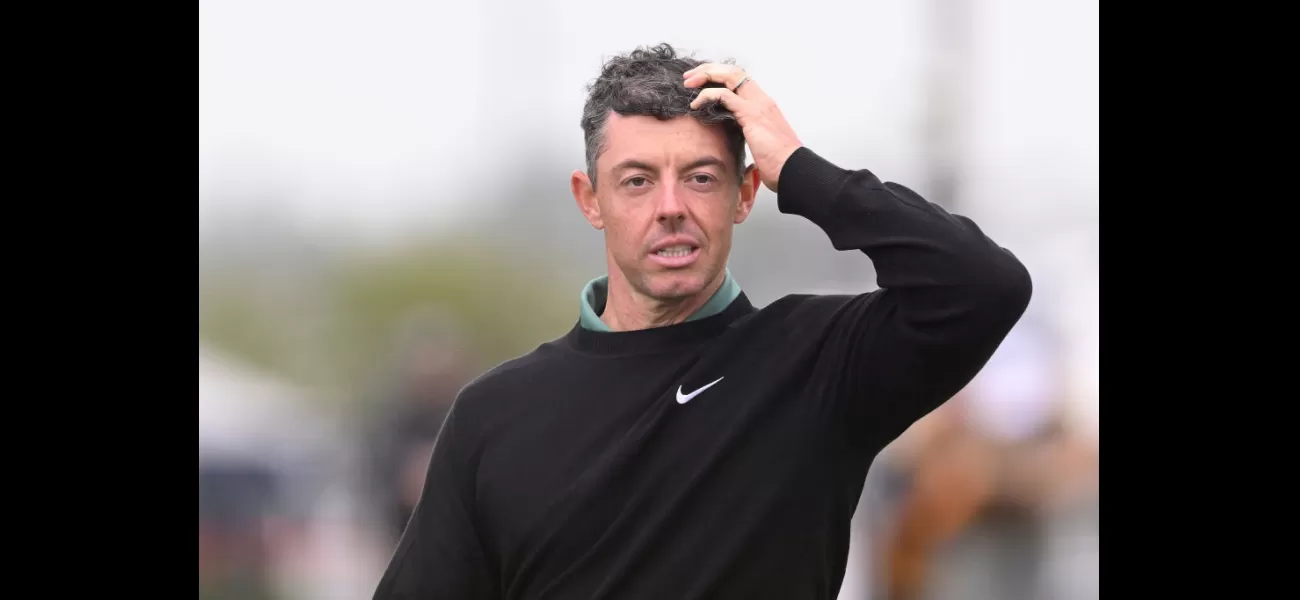 Rory McIlroy disappointed with poor start at The Open.