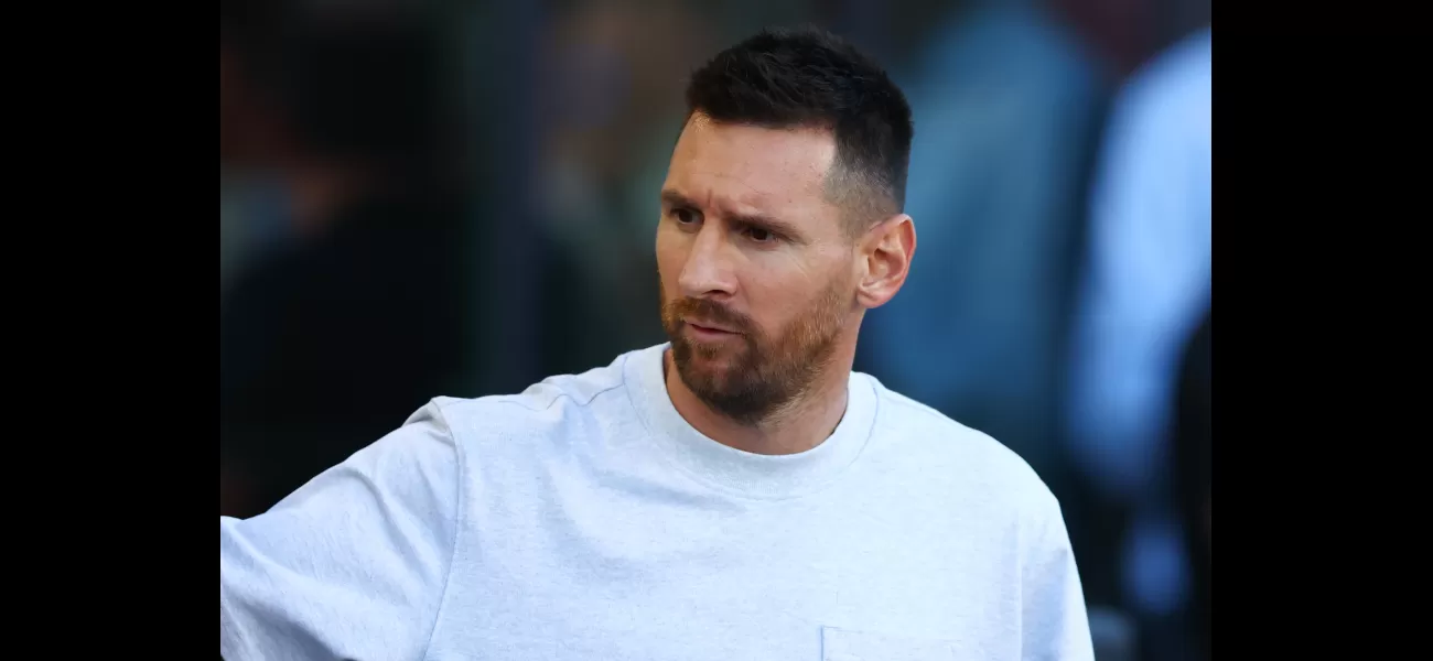 Argentine official loses job for asking Messi to say sorry.