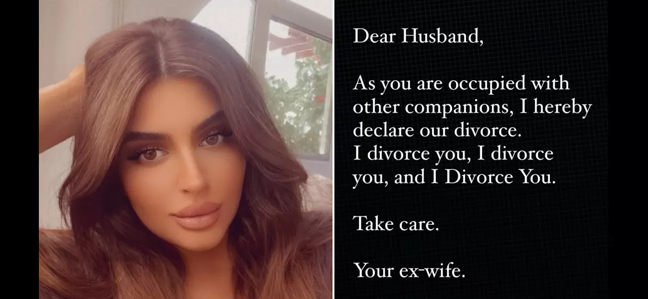 Princess of Dubai announces split from husband in critical Instagram statement.