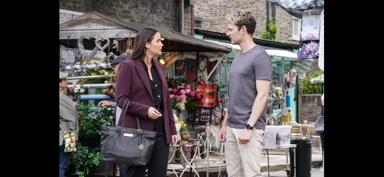 Lauren upset by Peter's remarks about son's diagnosis in EastEnders.